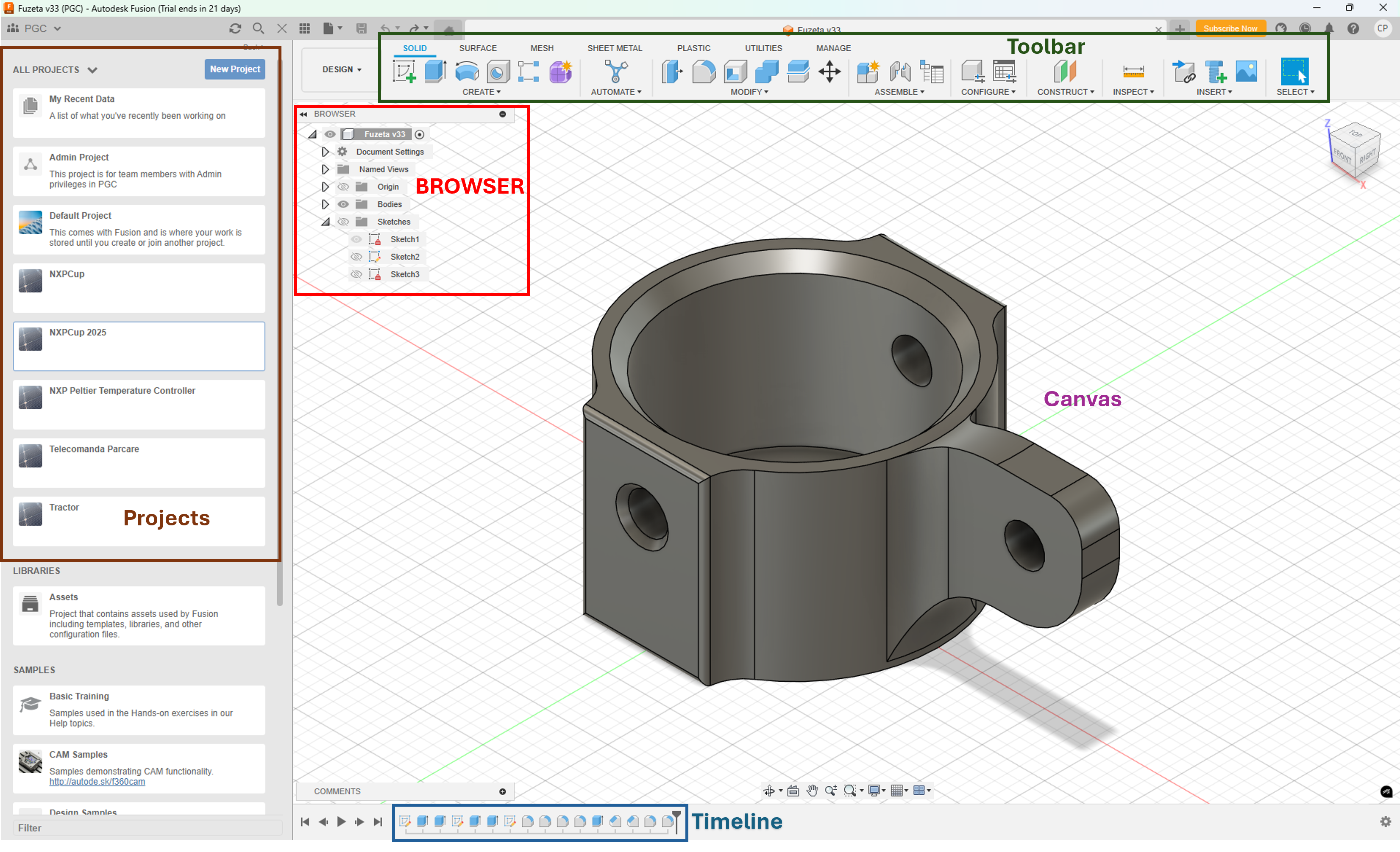 Fusion Interface Overview